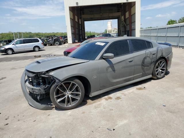 2C3CDXGJ2JH126211 - 2018 DODGE CHARGER R/T 392 GRAY photo 1