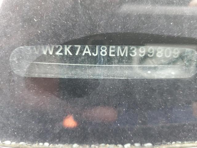 3VW2K7AJ8EM399809 - 2014 VOLKSWAGEN JETTA BASE 黑色 照片 12