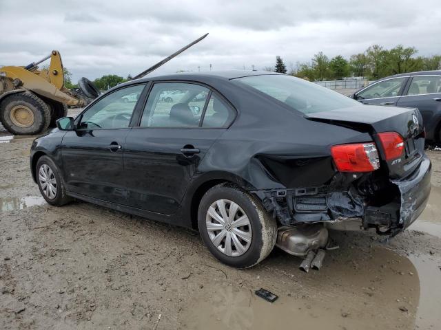 3VW2K7AJ8EM399809 - 2014 VOLKSWAGEN JETTA BASE 黑色 照片 2