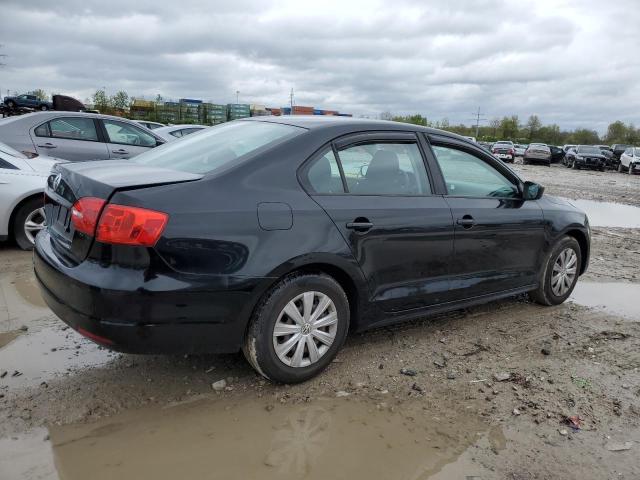 3VW2K7AJ8EM399809 - 2014 VOLKSWAGEN JETTA BASE 黑色 照片 3