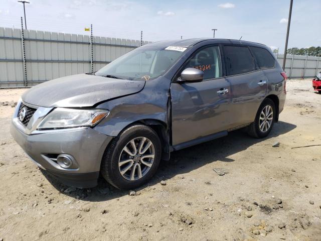 5N1AR2MN3FC601711 - 2015 NISSAN PATHFINDER S GRAY photo 1