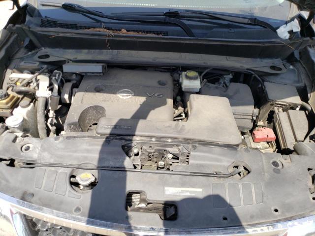 5N1AR2MN3FC601711 - 2015 NISSAN PATHFINDER S GRAY photo 12