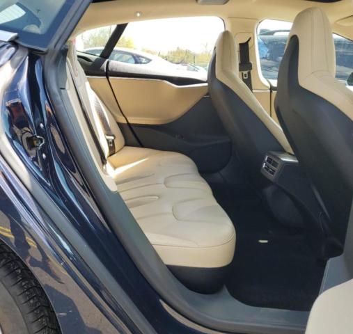 5YJSA1CN1DFP24807 - 2013 TESLA MODEL S 蓝色 照片 10