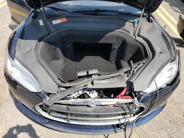 5YJSA1CN1DFP24807 - 2013 TESLA MODEL S 蓝色 照片 11