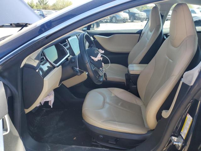 5YJSA1CN1DFP24807 - 2013 TESLA MODEL S 蓝色 照片 7
