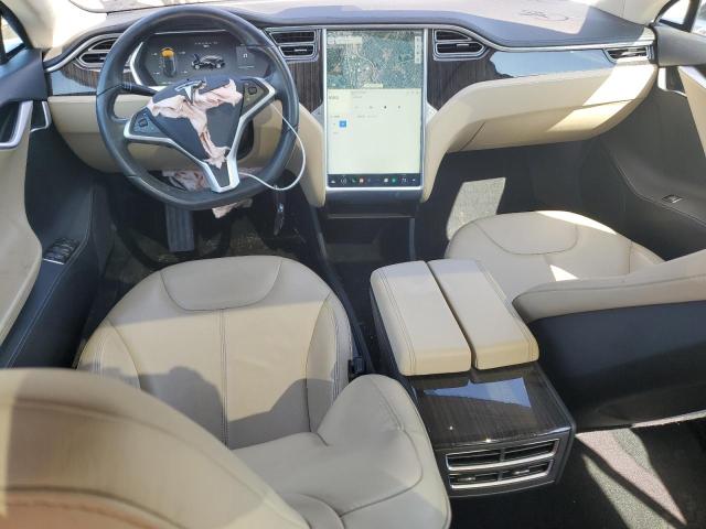 5YJSA1CN1DFP24807 - 2013 TESLA MODEL S 蓝色 照片 8