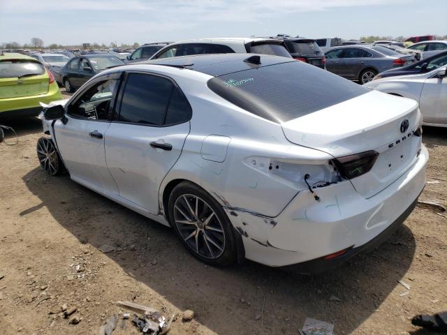 4T1F11BK6PU089762 - 2023 TOYOTA CAMRY XLE WHITE photo 2