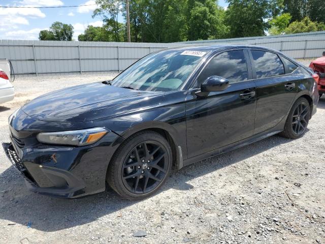 2HGFE2F55NH568775 - 2022 HONDA CIVIC SPORT 黑色 照片 1