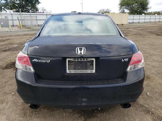 1HGCP36828A002623 - 2008 HONDA ACCORD EXL BLACK photo 6