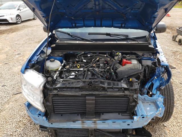 3FTTW8E97NRA35577 - 2022 FORD MAVERICK XL BLUE photo 11