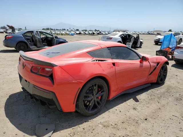 1G1YB2D72K5121028 - 2019 CHEVROLET CORVETTE STINGRAY 1LT RED photo 3