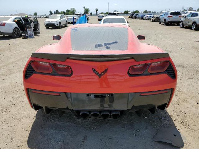 1G1YB2D72K5121028 - 2019 CHEVROLET CORVETTE STINGRAY 1LT RED photo 6