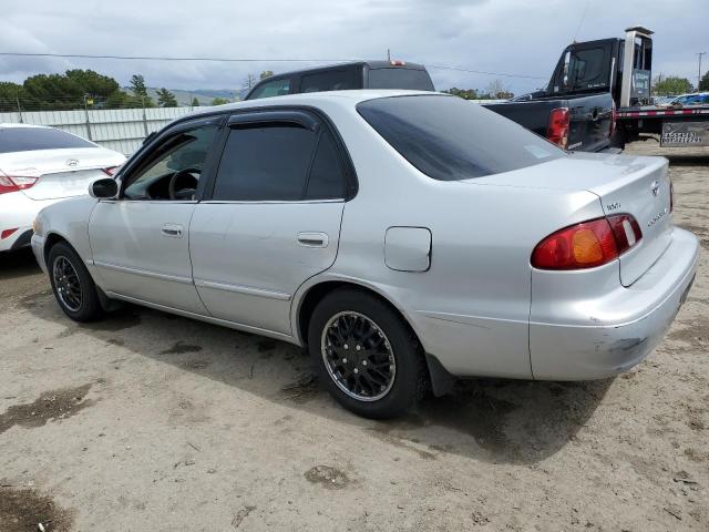 1NXBR12E9YZ388410 - 2000 TOYOTA COROLLA VE SILVER photo 2