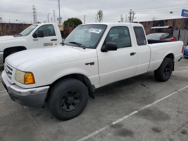 1FTYR14UX1TA07470 - 2001 FORD RANGER SUPER CAB WHITE photo 1