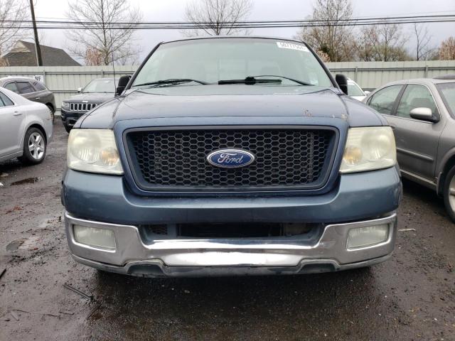 1FTRX12W24NA70554 - 2004 FORD F150 BLUE photo 5