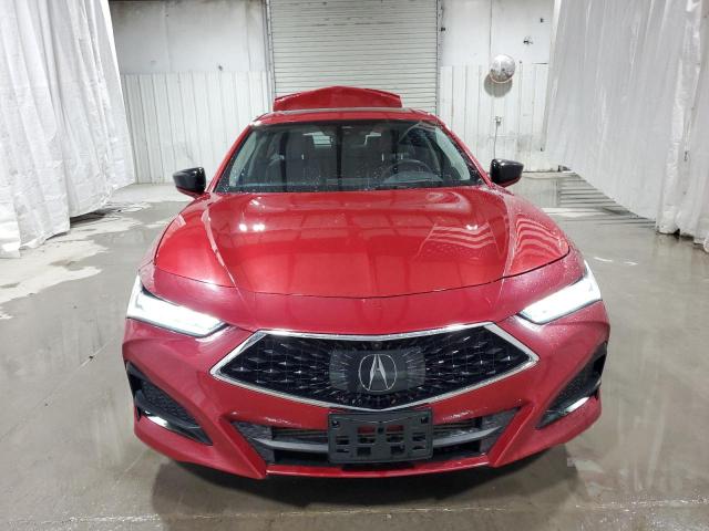 19UUB5F6XMA006796 - 2021 ACURA TLX ADVANCE RED photo 5