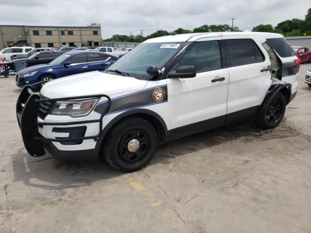 1FM5K8AR0HGB92921 - 2017 FORD EXPLORER POLICE INTERCEPTOR WHITE photo 1