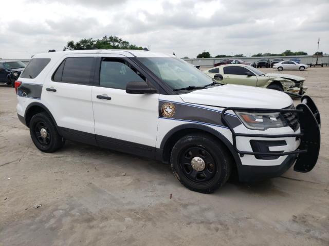 1FM5K8AR0HGB92921 - 2017 FORD EXPLORER POLICE INTERCEPTOR WHITE photo 4