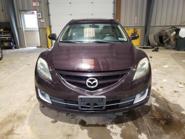 1YVHZ8CH7B5M05295 - 2011 MAZDA 6 I MAROON photo 5