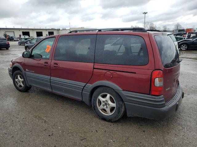 1GMDX03E83D307395 - 2003 PONTIAC MONTANA MAROON photo 2