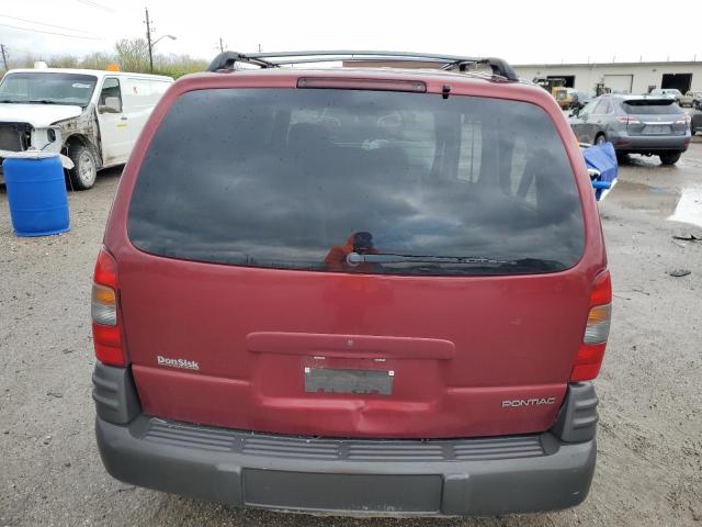 1GMDX03E83D307395 - 2003 PONTIAC MONTANA MAROON photo 6