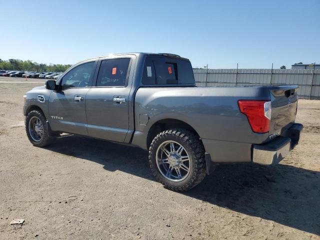 1N6AA1EK4HN507156 - 2017 NISSAN TITAN S SILVER photo 2