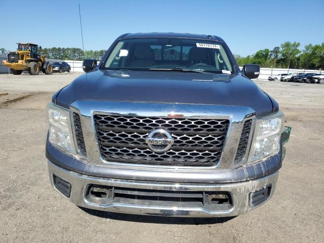 1N6AA1EK4HN507156 - 2017 NISSAN TITAN S SILVER photo 5