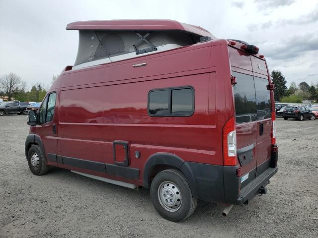 3C6LRVDG1ME578913 - 2021 RAM PROMASTER 2500 HIGH BURGUNDY photo 3