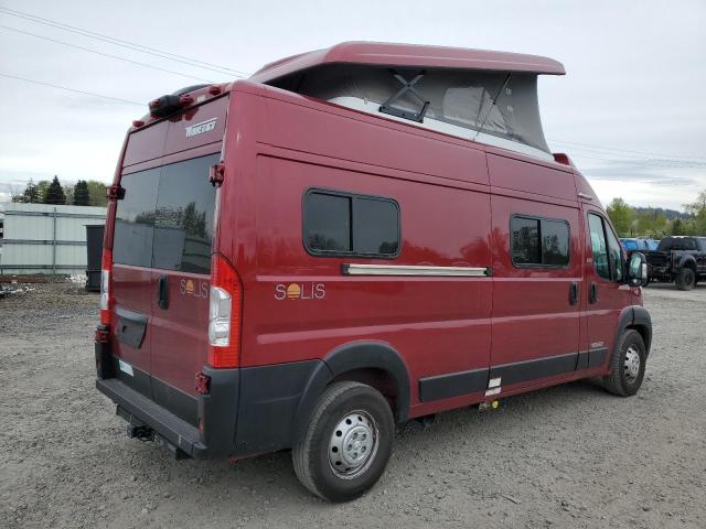 3C6LRVDG1ME578913 - 2021 RAM PROMASTER 2500 HIGH BURGUNDY photo 4