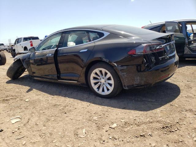 5YJSA1E12HF199482 - 2017 TESLA MODEL S Սև լուսանկար 2