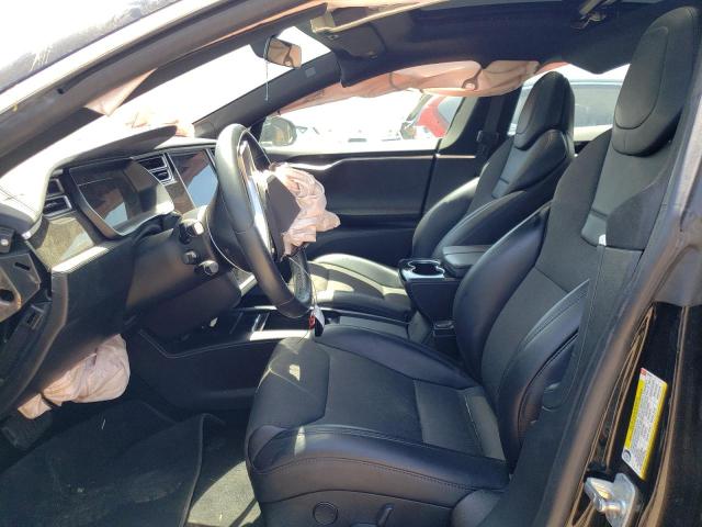 5YJSA1E12HF199482 - 2017 TESLA MODEL S Սև լուսանկար 7