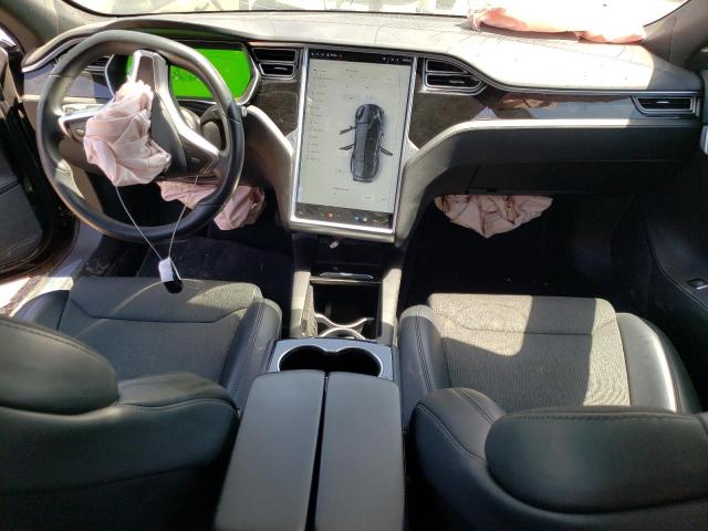 5YJSA1E12HF199482 - 2017 TESLA MODEL S Սև լուսանկար 8