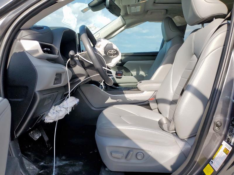 5TDGZRAH2NS538247 - 2022 TOYOTA HIGHLANDER XLE 石墨色 照片 7