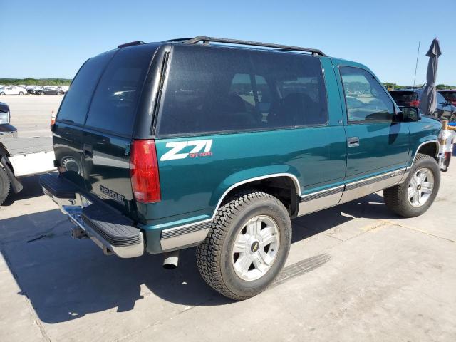 3GNEK18K4SG106517 - 1995 CHEVROLET TAHOE K1500 GREEN photo 3