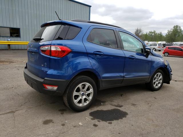 MAJ3S2GE0MC442338 - 2021 FORD ECOSPORT SE Mavi fotoğraf 3