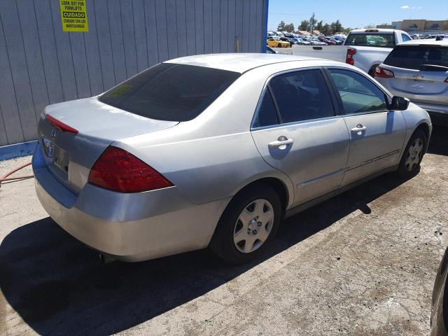 1HGCM56487A193142 - 2007 HONDA ACCORD LX SILVER photo 3