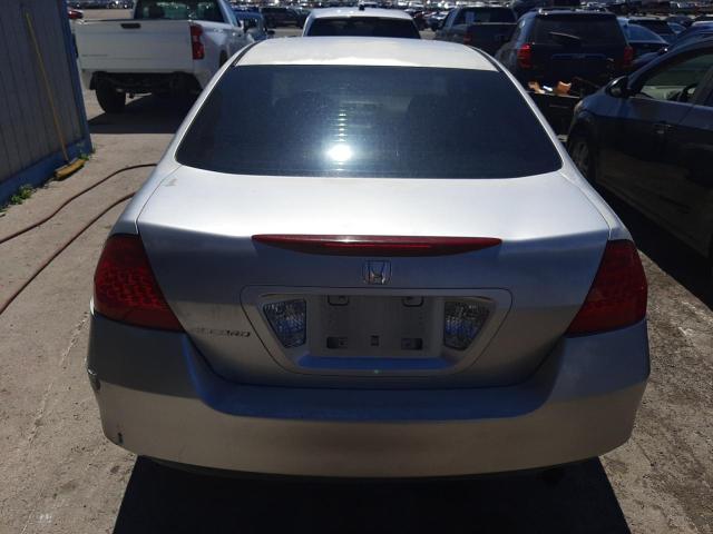 1HGCM56487A193142 - 2007 HONDA ACCORD LX SILVER photo 6