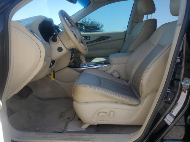 5N1AL0MN3EC552479 - 2014 INFINITI QX60 BLACK photo 7