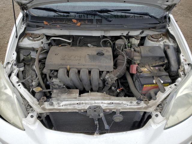 2T1KR32E34C268464 - 2004 TOYOTA COROLLA MA XR WHITE photo 11