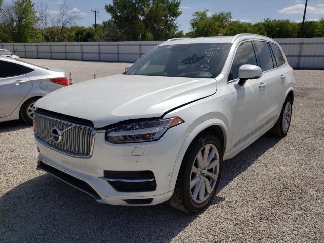 YV4BC0PLXG1048123 - 2016 VOLVO XC90 T8 WHITE photo 2