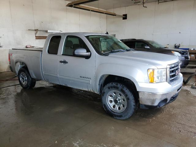 1GTR2VE79CZ166232 - 2012 GMC SIERRA K1500 SLE SILVER photo 4