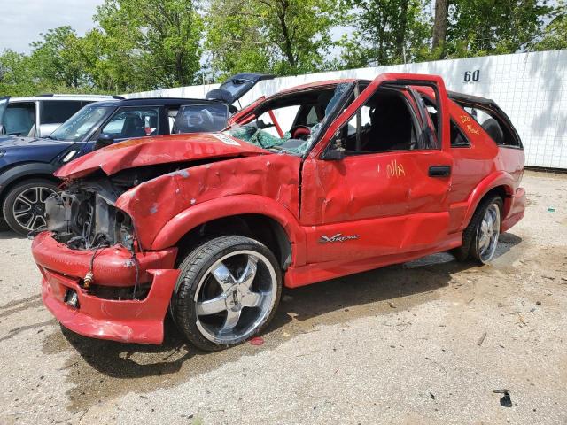 1GNCS18X83K180942 - 2003 CHEVROLET BLAZER RED photo 1