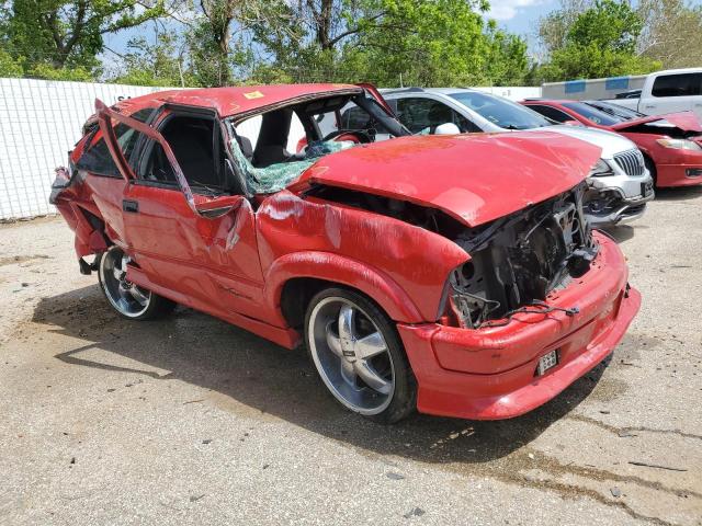 1GNCS18X83K180942 - 2003 CHEVROLET BLAZER RED photo 4