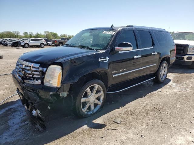 1GYFK66848R171081 - 2008 CADILLAC ESCALADE ESV BLACK photo 1