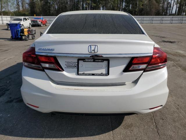 19XFB2F91FE211892 - 2015 HONDA CIVIC EXL WHITE photo 6