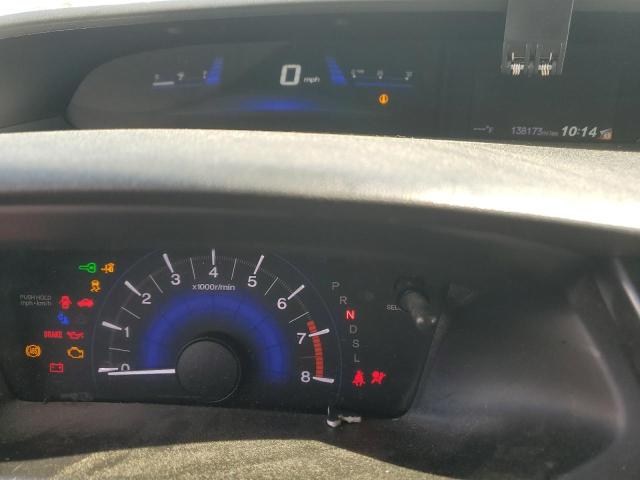 19XFB2F91FE211892 - 2015 HONDA CIVIC EXL WHITE photo 9