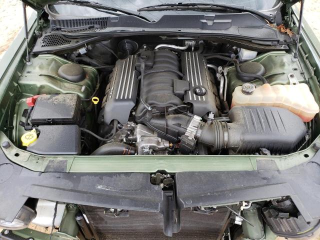2C3CDZFJXMH583608 - 2021 DODGE CHALLENGER R/T SCAT PACK GREEN photo 11