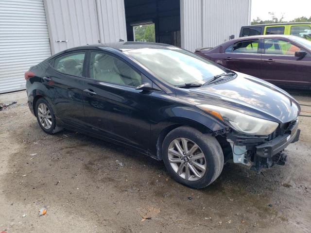 5NPDH4AE7EH490054 - 2014 HYUNDAI ELANTRA SE BLACK photo 4