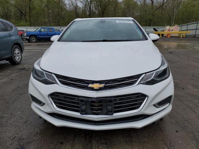 1G1BF5SM6J7170871 - 2018 CHEVROLET CRUZE PREMIER WHITE photo 5