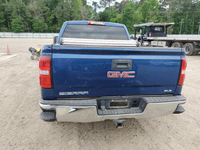 3GTU1MEC2GG285041 - 2016 GMC SIERRA C1500 SLE BLUE photo 6